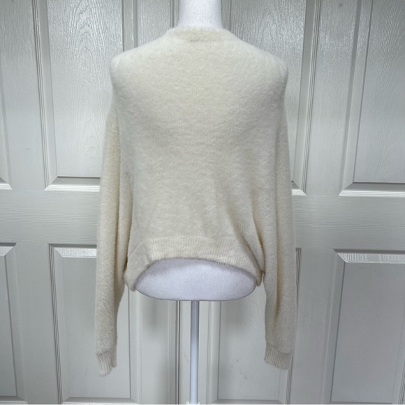 Free People FP One Wyatt Fuzzy Batwing Cardigan Sweater - Picture 12 of 16